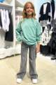 Купити Світшот м'ятного кольору з написом на спині always young для дівчинки MiniModa Мі23-1мята(3492) на КідБутік Світшот м'ятного кольору з написом на спині always young для дівчинки MiniModa Мі23-1мята(3492) - фото 5