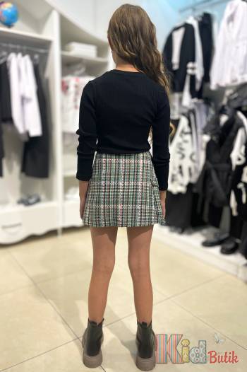 Купити Лонгслів чорний в рубчик для дівчинки Cuties Ст24-34Чорн(3917) на КідБутік Лонгслів чорний в рубчик для дівчинки Cuties Ст24-34Чорн(3917)