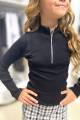 Купить Гольф с молнией черный в рубчик для девочки Cuties Ст23-31Чорн(3153) на КидБутик Гольф с молнией черный в рубчик для девочки Cuties Ст23-31Чорн(3153) - фото 4