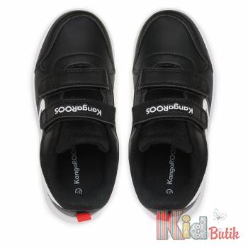Купить Кроссовки черные с белой вставкой для мальчика KangaROOS 23-18578-000-5012 на КидБутик Кроссовки черные с белой вставкой для мальчика KangaROOS 23-18578-000-5012
