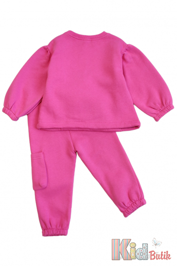 Купить Костюм утепленный фуксия с кофточкой и штанами для девочки Escabel Kids Ес23-43Фукс(874) на КидБутик Костюм утепленный фуксия с кофточкой и штанами для девочки Escabel Kids Ес23-43Фукс(874)