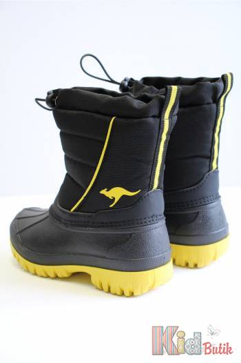 Купить Ботинки высокие черные для мальчика KangaROOS 23-18672-000-5094 на КидБутик Ботинки высокие черные для мальчика KangaROOS 23-18672-000-5094