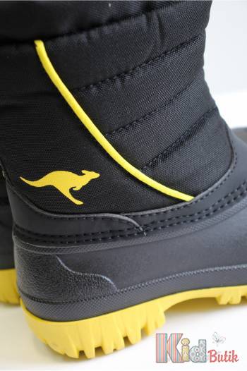 Купить Ботинки высокие черные для мальчика KangaROOS 23-18672-000-5094 на КидБутик Ботинки высокие черные для мальчика KangaROOS 23-18672-000-5094