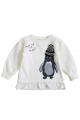Купити Світшот молочний з пінгвінчиком для дівчинки Escabel Kids Ес23-44(875) на КідБутік Світшот молочний з пінгвінчиком для дівчинки Escabel Kids Ес23-44(875) - фото