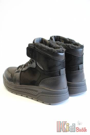 Купити Черевики чорного кольору для хлопчика Bistfor 23-36317/821/846УШ на КідБутік Черевики чорного кольору для хлопчика Bistfor 23-36317/821/846УШ