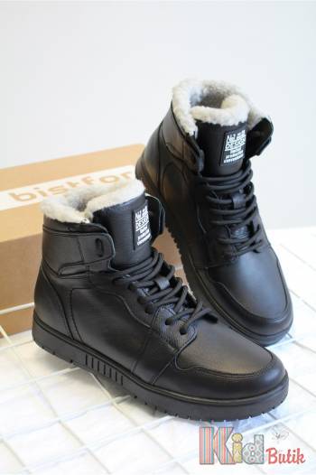 Купить Ботинки хайтопы черные "Design" для мальчика Bistfor 23-38324/821УШ на КидБутик Ботинки хайтопы черные "Design" для мальчика Bistfor 23-38324/821УШ