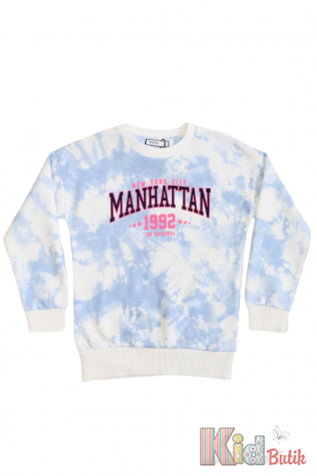 Купити Світшот блакитний для хлопчика "Manhattan 1992" Wanex V23-51(32035) на КідБутік Світшот блакитний для хлопчика "Manhattan 1992" Wanex V23-51(32035)