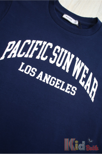 Купить Свитшот утепленный синий для мальчика "Pacific Sun Wear" Wanex V23-43(16209) на КидБутик Свитшот утепленный синий для мальчика "Pacific Sun Wear" Wanex V23-43(16209)