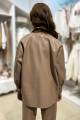 Купить Куртка-рубашка в красивом бежевом цвете для девочки Weekend Wk23-61Беж. на КидБутик Куртка-рубашка в красивом бежевом цвете для девочки Weekend Wk23-61Беж. - фото 2