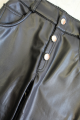 Купити Штани з екошкіри чорні утеплені прямі MiniModa Мі23-27(3497М) на КідБутік Штани з екошкіри чорні утеплені прямі MiniModa Мі23-27(3497М) - фото 8