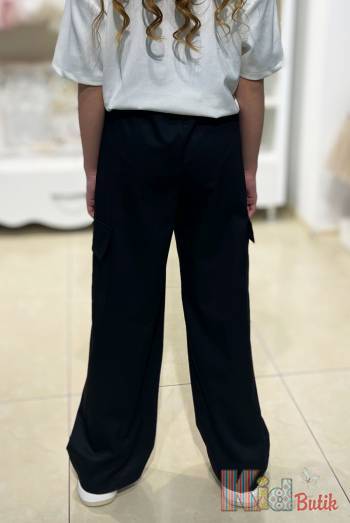 Купити Штани карго з ременем для дівчинки MiniModa Мі23-28(1871) на КідБутік Штани карго з ременем для дівчинки MiniModa Мі23-28(1871)