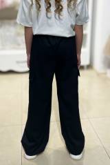 Купить Штаны карго с ремнем для девочки MiniModa Мі23-28(1871) на КидБутик Штаны карго с ремнем для девочки MiniModa Мі23-28(1871)