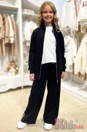 Купить Костюм спортивный черный с лампасами "С" MiniModa Мі23-29(3834М) на КидБутик Костюм спортивный черный с лампасами "С" MiniModa Мі23-29(3834М)