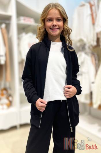 Купить Костюм спортивный черный с лампасами "С" MiniModa Мі23-29(3834М) на КидБутик Костюм спортивный черный с лампасами "С" MiniModa Мі23-29(3834М)