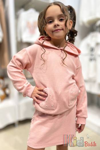 Купити Худі з капюшоном для дівчинки Best Kids БК23-12203 на КідБутік Худі з капюшоном для дівчинки Best Kids БК23-12203