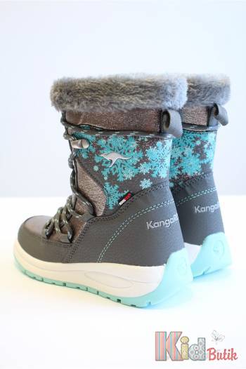 Купить Сапоги серого цвета для девочки KangaROOS 23-10114-000-2057 на КидБутик Сапоги серого цвета для девочки KangaROOS 23-10114-000-2057