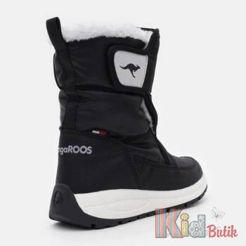Купити Черевики утеплені чорні для хлопчика-підлітка KangaROOS 23-18937-000-5007 на КідБутік Черевики утеплені чорні для хлопчика-підлітка KangaROOS 23-18937-000-5007