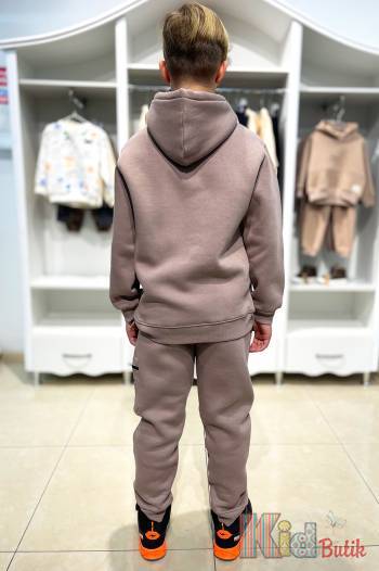 Купить Костюм спортивный утепленный для мальчика Black One Kids ВК23-9Беж(ВС082) на КидБутик Костюм спортивный утепленный для мальчика Black One Kids ВК23-9Беж(ВС082)