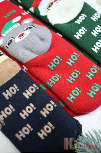 Купить Носки махровые новогодние "Ho-ho-ho" для ребенка 3-4 лет Katamino 23-К25071 на КидБутик Носки махровые новогодние "Ho-ho-ho" для ребенка 3-4 лет Katamino 23-К25071