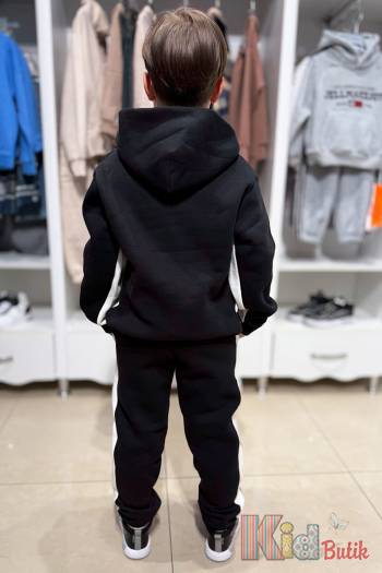 Купить Костюм спортивный утепленный 2-ка черный без декора Black One Kids ВК23-10Чор(ВК039) на КидБутик Костюм спортивный утепленный 2-ка черный без декора Black One Kids ВК23-10Чор(ВК039)