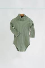 Боди-гольф с высокой горловиной для малышей MagBaby МБ23-14Сизий.