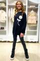 Купить Свитшот черного цвета для девочки A-yugi Jeans Аю24-11Чор на КидБутик Свитшот черного цвета для девочки A-yugi Jeans Аю24-11Чор - фото 5