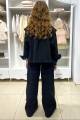 Купить Куртка джинсовая черного цвета для девочки A-yugi Jeans Аю24-8Чор на КидБутик Куртка джинсовая черного цвета для девочки A-yugi Jeans Аю24-8Чор - фото 4