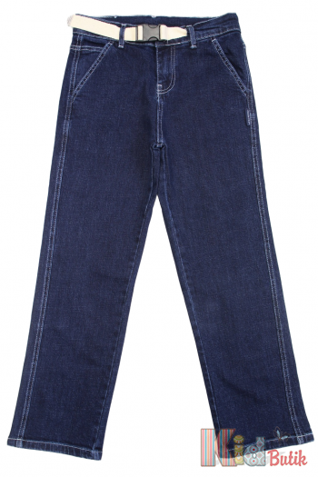 Купить Джинсы прямые синего цвета для мальчика A-yugi Jeans Аю24-1(5399) на КидБутик Джинсы прямые синего цвета для мальчика A-yugi Jeans Аю24-1(5399)