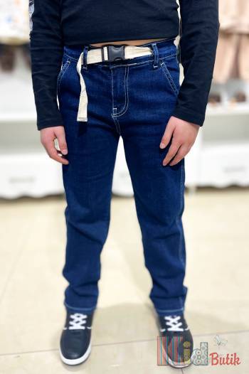Купить Джинсы прямые синего цвета для мальчика A-yugi Jeans Аю24-1(5399) на КидБутик Джинсы прямые синего цвета для мальчика A-yugi Jeans Аю24-1(5399)