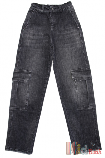 Купить Джинсы-карго черного цвета для мальчика A-yugi Jeans Аю24-4(5404) на КидБутик Джинсы-карго черного цвета для мальчика A-yugi Jeans Аю24-4(5404)