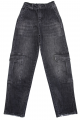Купить Джинсы-карго черного цвета для мальчика A-yugi Jeans Аю24-4(5404) на КидБутик Джинсы-карго черного цвета для мальчика A-yugi Jeans Аю24-4(5404) - фото 5