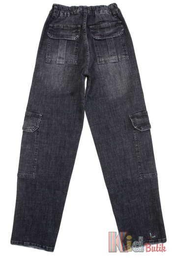 Купить Джинсы-карго черного цвета для мальчика A-yugi Jeans Аю24-4(5404) на КидБутик Джинсы-карго черного цвета для мальчика A-yugi Jeans Аю24-4(5404)