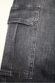 Купить Джинсы-карго черного цвета для мальчика A-yugi Jeans Аю24-4(5404) на КидБутик Джинсы-карго черного цвета для мальчика A-yugi Jeans Аю24-4(5404) - фото 8