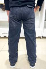 Купить Джинсы-карго черного цвета для мальчика A-yugi Jeans Аю24-4(5404) на КидБутик Джинсы-карго черного цвета для мальчика A-yugi Jeans Аю24-4(5404)