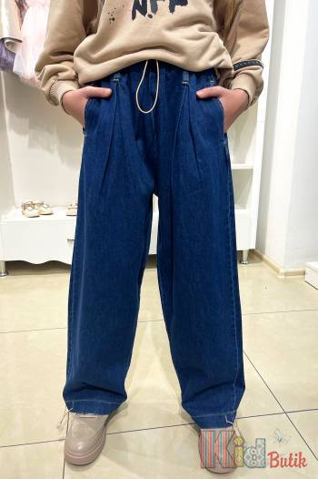 Купить Джинсы-парашюты синего цвета для девочки A-yugi Jeans Аю24-6(9421) на КидБутик Джинсы-парашюты синего цвета для девочки A-yugi Jeans Аю24-6(9421)