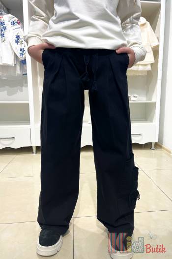 Купити Джинси-палаццо чорного кольору для дівчинки A-yugi Jeans Аю24-3Чор(9418) на КідБутік Джинси-палаццо чорного кольору для дівчинки A-yugi Jeans Аю24-3Чор(9418)