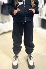 Купить Штаны спортивные черного цвета для девочки MiniModa Мі23-19/2Чорн(3433) на КидБутик Штаны спортивные черного цвета для девочки MiniModa Мі23-19/2Чорн(3433)