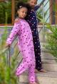 Пижама розовая для девочки "Сердце"