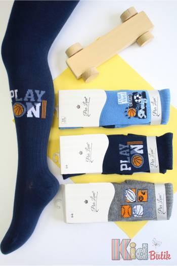 Купить Колготки "Play On" для мальчика Pier Lone PL-1366 на КидБутик Колготки "Play On" для мальчика Pier Lone PL-1366