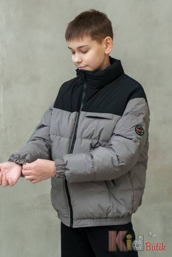 Купить Куртка комбинированная для мальчика Nestta Не24-8Хак на КидБутик Куртка комбинированная для мальчика Nestta Не24-8Хак