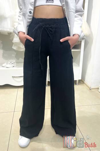 Купить Штаны палаццо черные для девочки A-yugi Jeans Аю24-13(9449) на КидБутик Штаны палаццо черные для девочки A-yugi Jeans Аю24-13(9449)