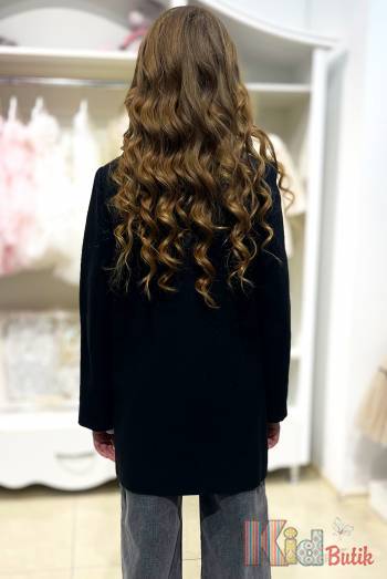 Купить Пальто черного цвета для девочки Suzie Сю24-7(CT005-Y2F06) на КидБутик Пальто черного цвета для девочки Suzie Сю24-7(CT005-Y2F06)