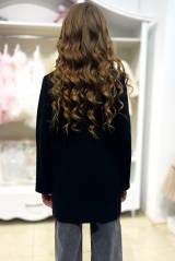 Купить Пальто черного цвета для девочки Suzie Сю24-7(CT005-Y2F06) на КидБутик Пальто черного цвета для девочки Suzie Сю24-7(CT005-Y2F06)