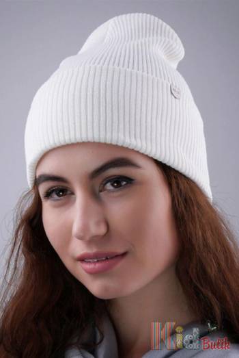 Купити Шапка молочна для дівчинки Malisa Accessories ML25-7Мол на КідБутік Шапка молочна для дівчинки Malisa Accessories ML25-7Мол