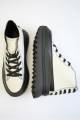 Купить Кеды белые за щиколотку на высокой подошве Abby Shoes Аб24-30Біл/чор на КидБутик Кеды белые за щиколотку на высокой подошве Abby Shoes Аб24-30Біл/чор - фото 4