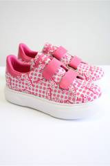 Купить Кроссовки розовые "Barbie" для девочки Kemal Pafi КР24-120 14 510(32) на КидБутик Кроссовки розовые "Barbie" для девочки Kemal Pafi КР24-120 14 510(32)