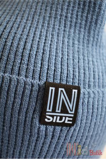Купить Шапка синяя "InSide" для мальчика Другие бренды А24-3Сн(3255) на КидБутик Шапка синяя "InSide" для мальчика Другие бренды А24-3Сн(3255)