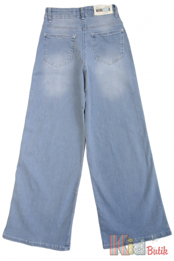 Купить Джинсы палаццо для девочки A-yugi Jeans Аю24-18 на КидБутик Джинсы палаццо для девочки A-yugi Jeans Аю24-18