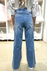 Купить Джинсы палаццо для девочки A-yugi Jeans Аю24-18 на КидБутик Джинсы палаццо для девочки A-yugi Jeans Аю24-18