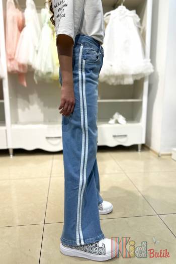 Купить Джинсы палаццо для девочки A-yugi Jeans Аю24-18 на КидБутик Джинсы палаццо для девочки A-yugi Jeans Аю24-18